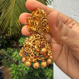Premium Antique Grand Intricate Design Goddess Bridal Jumkha