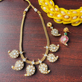 Two-In-One Jadau Mango Short Chain set