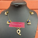 Premium Jadau Mango Invisible chain