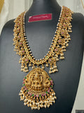 Premium Kemp Guttapusalu Goddess Haram set
