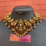 Premium Antique 3D Goddess Grand Short Chain Set