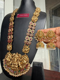Premium Kemp Goddess Grand Bridal Haram Set