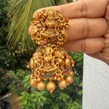 Premium Antique Grand Intricate Design Goddess Bridal Jumkha