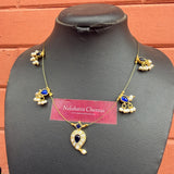 Premium Jadau Mango Invisible chain
