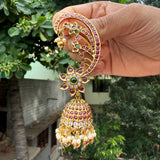 Premium Real kemp Super grand Ear cuff jumkha