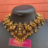 Premium Antique 3D Goddess Grand Short Chain Set