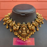 Premium Antique 3D Goddess Grand Short Chain Set