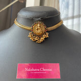 Premium Antique polish Goddess Simple Choker Set