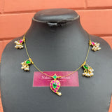 Premium Jadau Mango Invisible chain