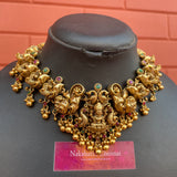 Premium Antique 3D Goddess Grand Short Chain Set