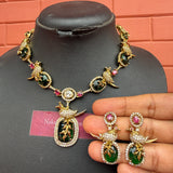 Premium AD stones Bird Short Chain set