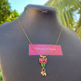Jadau Tamara single pendant Invisible chain
