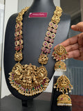 Premium Kemp Goddess Grand Bridal Haram Set