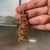 Premium Antique Gold Lakshmi Step jumkha