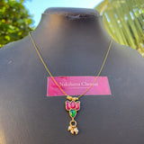 Jadau Tamara single pendant Invisible chain