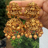 Premium Antique Grand Intricate Design Goddess Bridal Jumkha