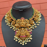 Premium Gutapusalu Grand Bridal Short Chain Set