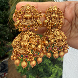 Premium Antique Grand Intricate Design Goddess Bridal Jumkha