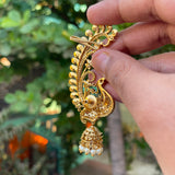 Premium AD stones Peacock Ear cuff Jumkha