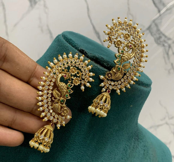 Premium Mayil Ear Cuff Jumkha
