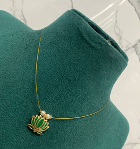 Tamara Single pendant Simple Choker (Colors Available)