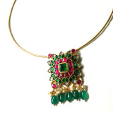 SWASTIKA -Kundan Jadau Pipe Choker