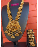 PRE- BOOK |Premium Antique polish Haathi Bridal Haram Set