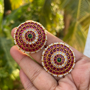 Real kemp Grand Chakra Studs