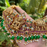 PRE BOOK | Premium Antique polish Goddess Haathi Grand Bridal Set