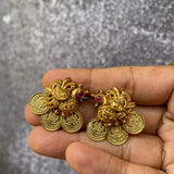 Premium Polish  Goddess coin Mayil Simple Choker Set