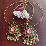 Kundan Jadau Tamara Pipe Choker Neckpiece