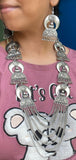 German silver grand Ganesha layered haram set