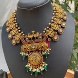 Premium Antique polish Real kemp Goddess Grand Short Chain Set