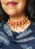 Matte Goddess thread choker set