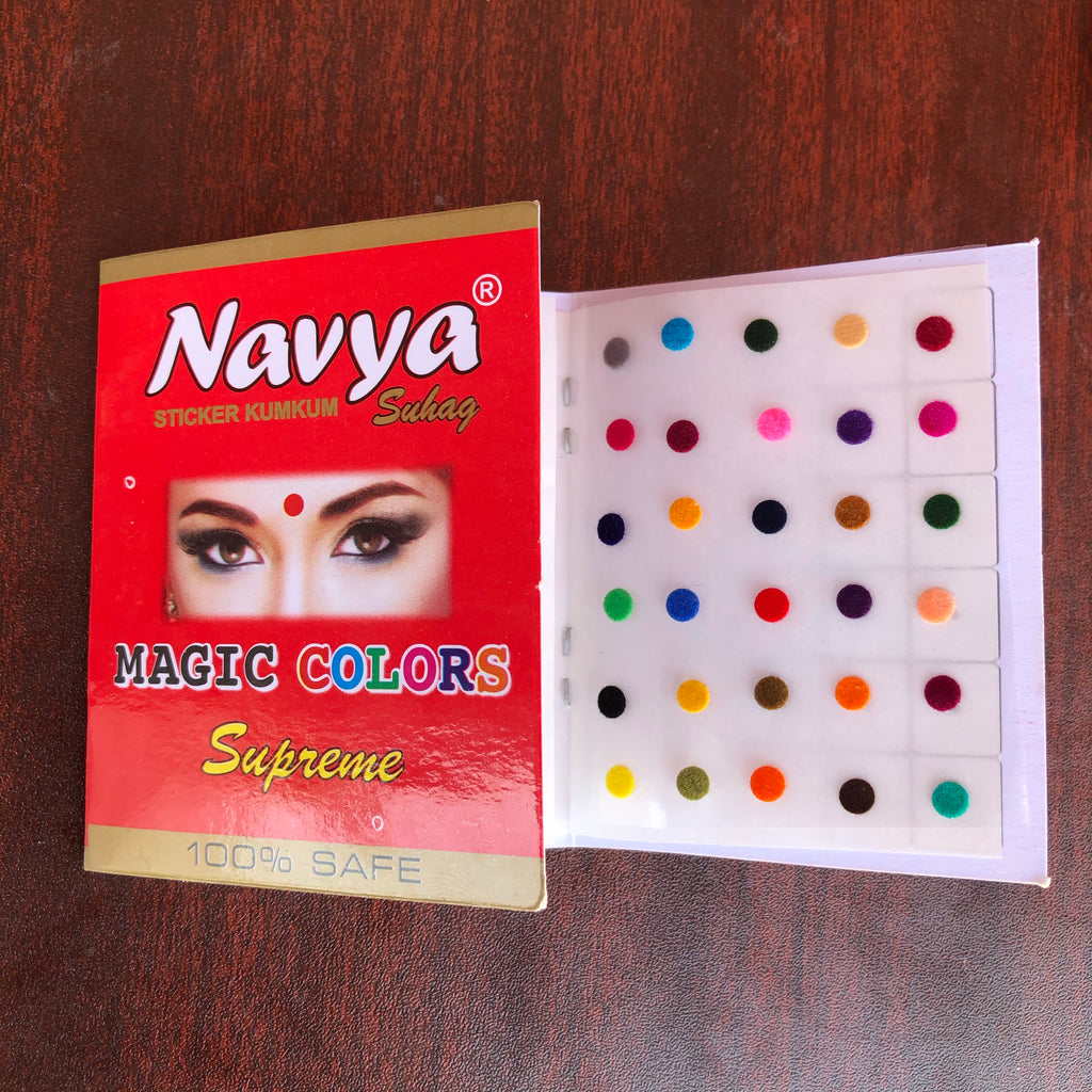 Bindi Sachet (size 7)- Medium size Bindis – Nakshatra Chennai
