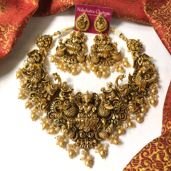 PRE-BOOK | Premium Antique Intricate Detailing Goddess Grand Choker Set
