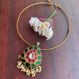 Kundan Jadau Tamara Pipe Choker Neckpiece