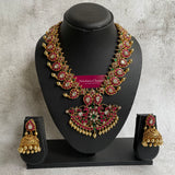 Kundan Jadau Short Haram Bridal Set