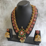 Kundan jadau Tamara Bridal Haram Set