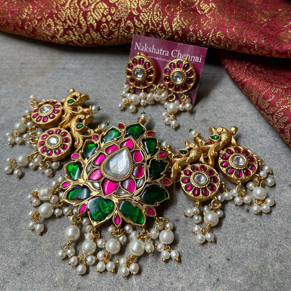 Kundan Jadau Tamara Grand Choker Set