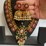 Kundan jadau Tamara Bridal Haram Set